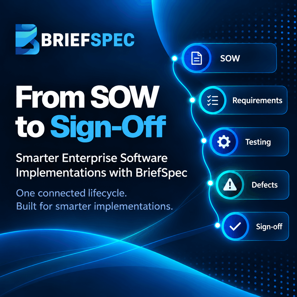 From SOW to Sign-Off: Smarter Enterprise Software Implementations with BriefSpec