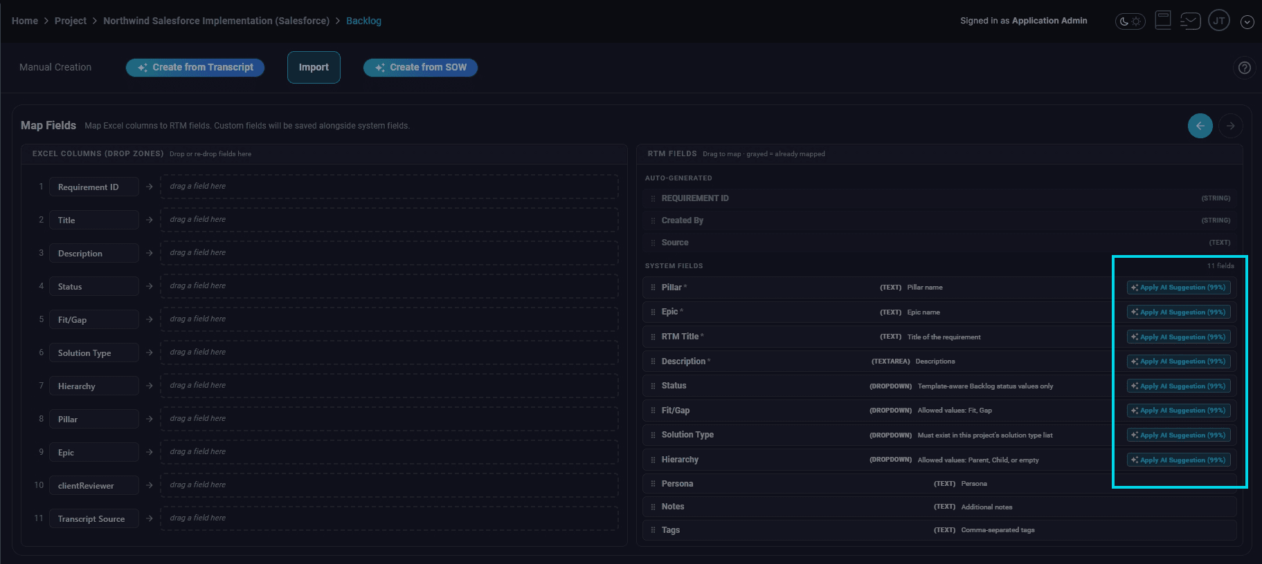 Wait while the AI reads and analyzes the file