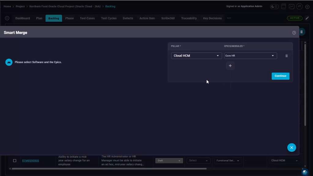 AI-flagged requirement conflicts